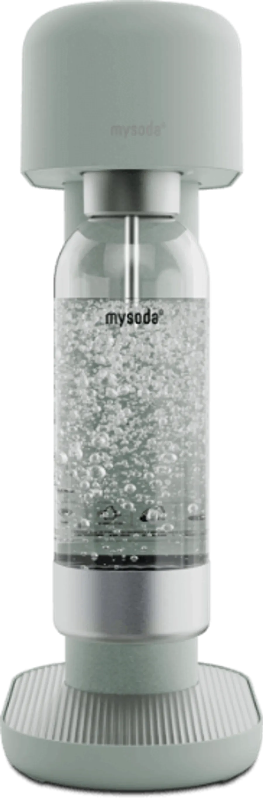 A Mysoda sparkling water maker
