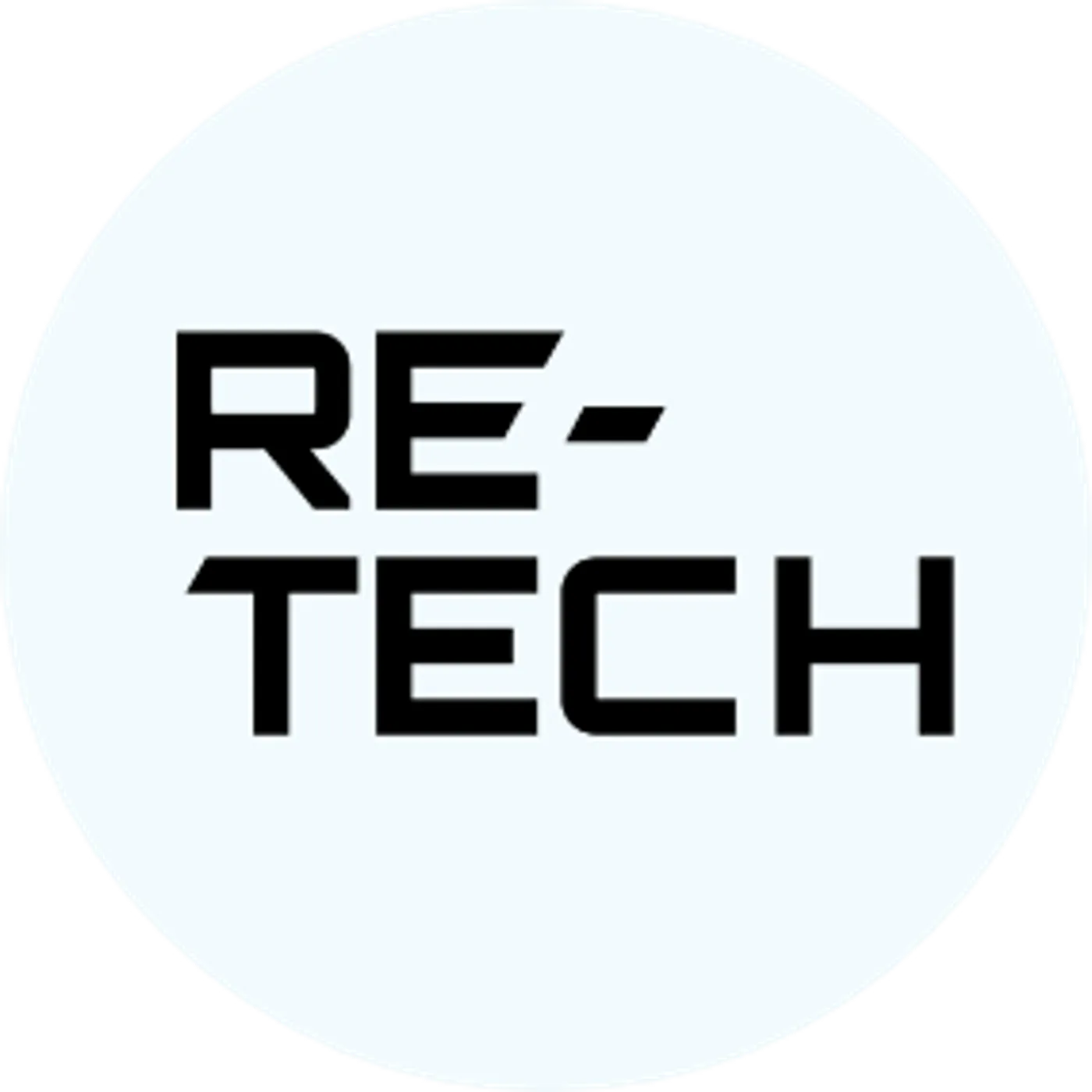 The Re-Tech wordmark in a circle