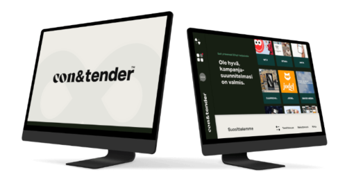con and tender kampanja-suunnittelu